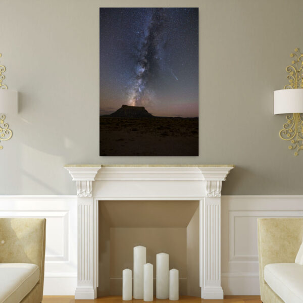 Milky Way and Comet Wall Display