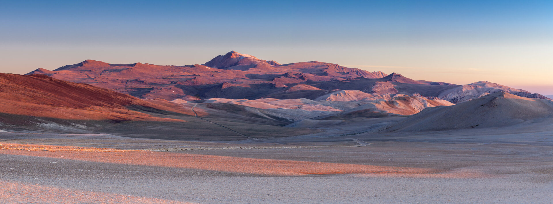 Early Light on the White Mountains