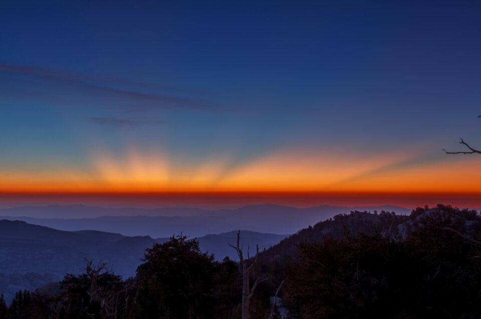 Sunrise in the White Mountains