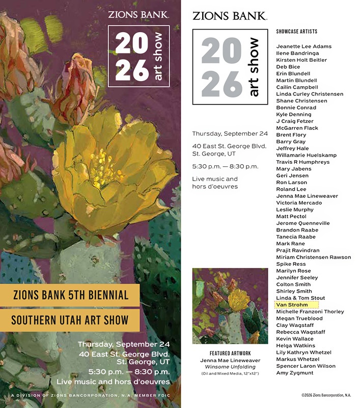 Zions Bank Southern Utah Art Show