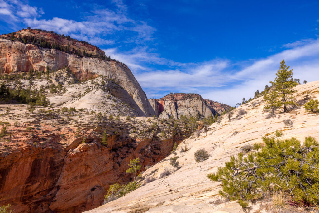 Looking West of the Main Canyon