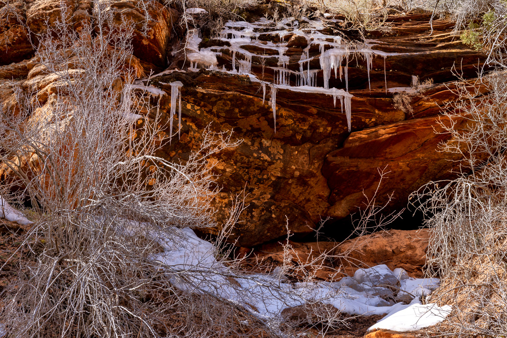 Snow and Icicles
