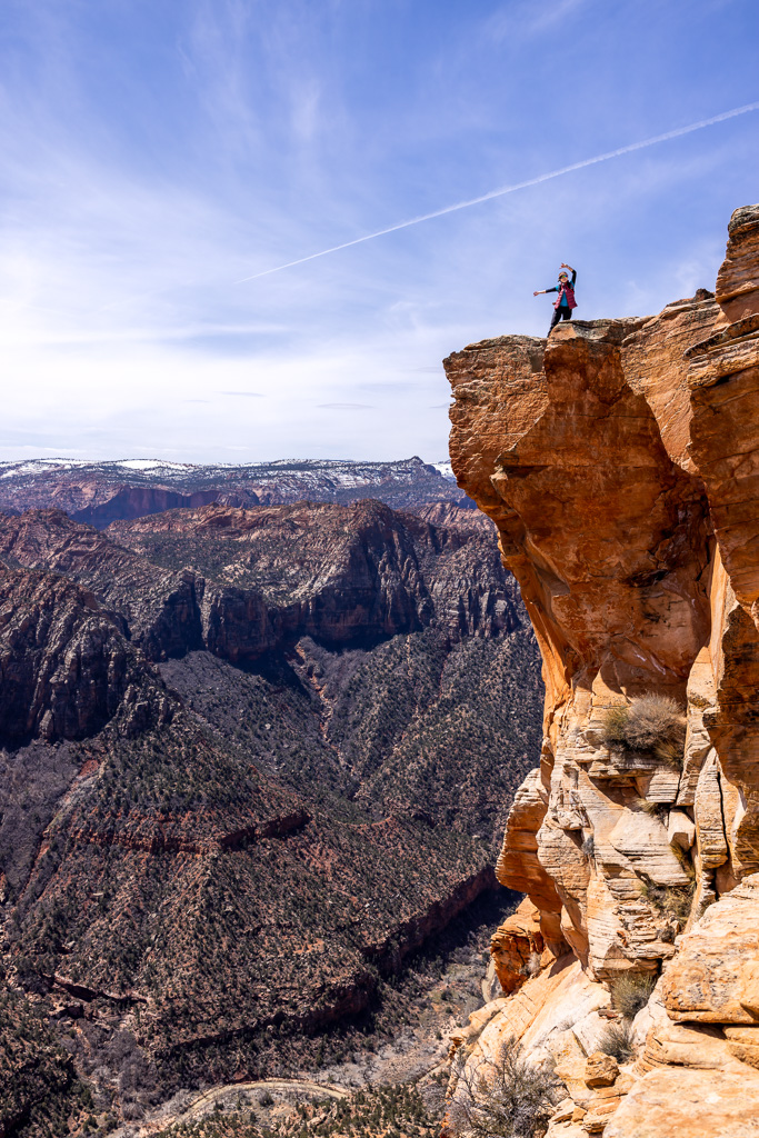 On top of the Cliff