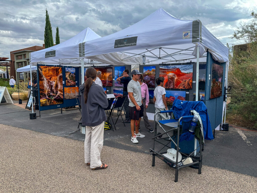 Booth at Kayenta Festival