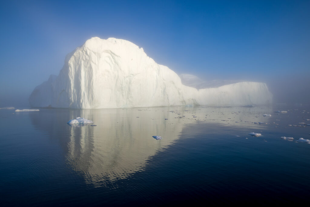 Iceberg as the Fog Began to Lift