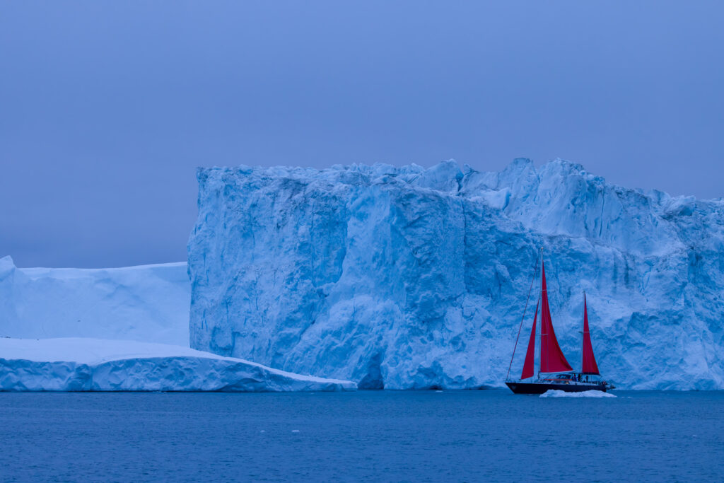First Night Icebergs - Taking Turns
