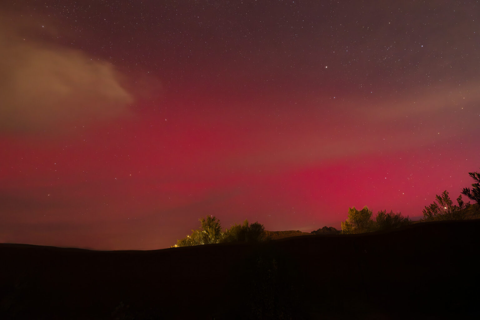 Northern Lights in Southern Utah