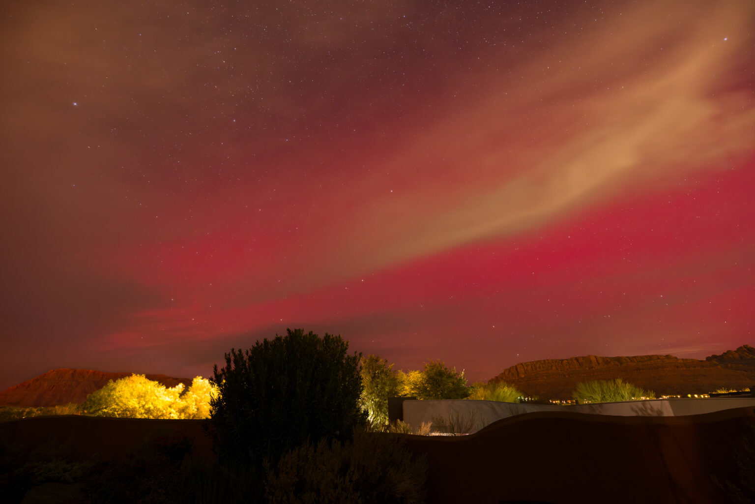 Northern Lights in Southern Utah