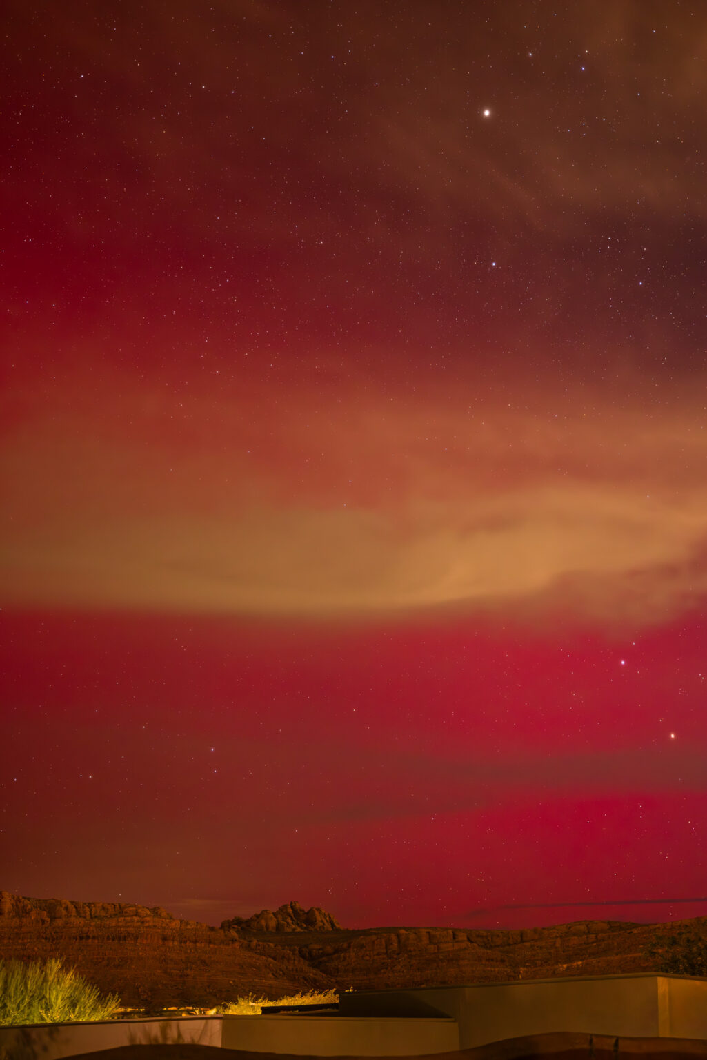 Northern Lights in Southern Utah