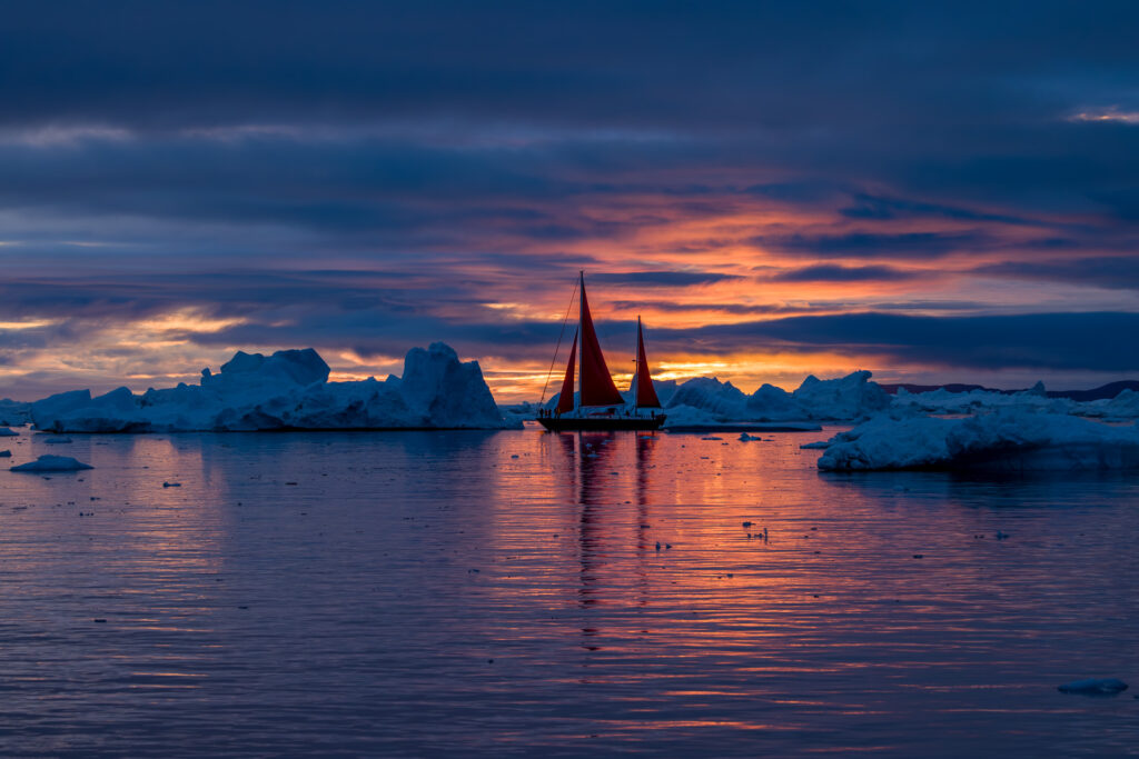 Second Night - Sunset Colors