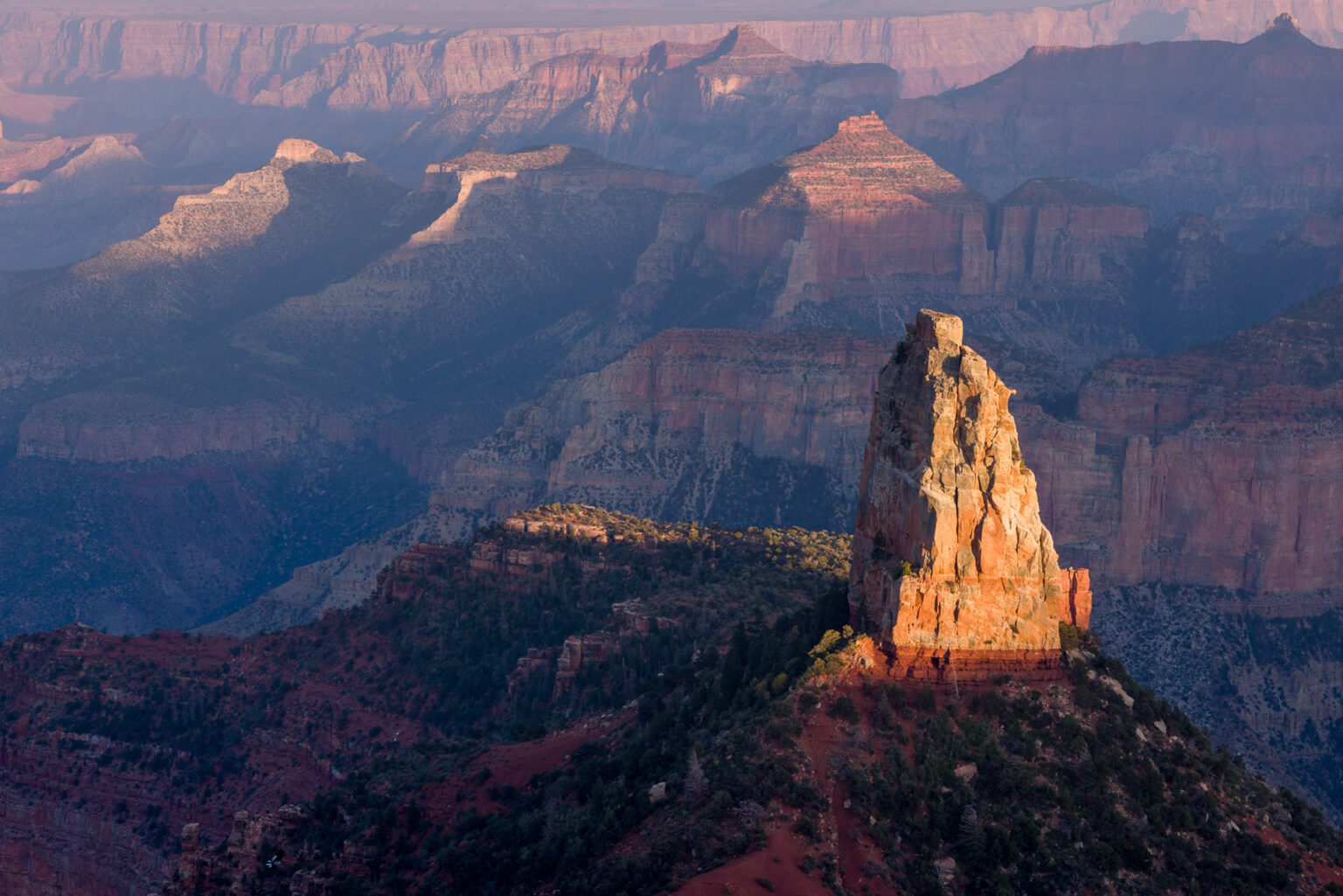 Point Imperial at Sunset
