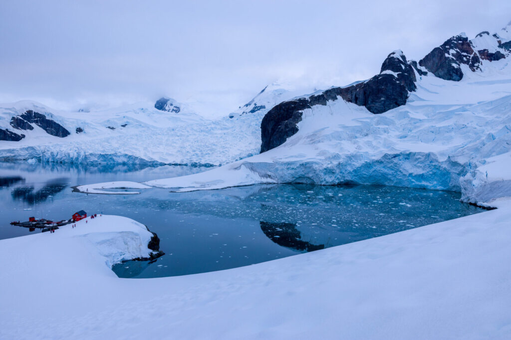 Hiking up to the Overlook at Brown Station