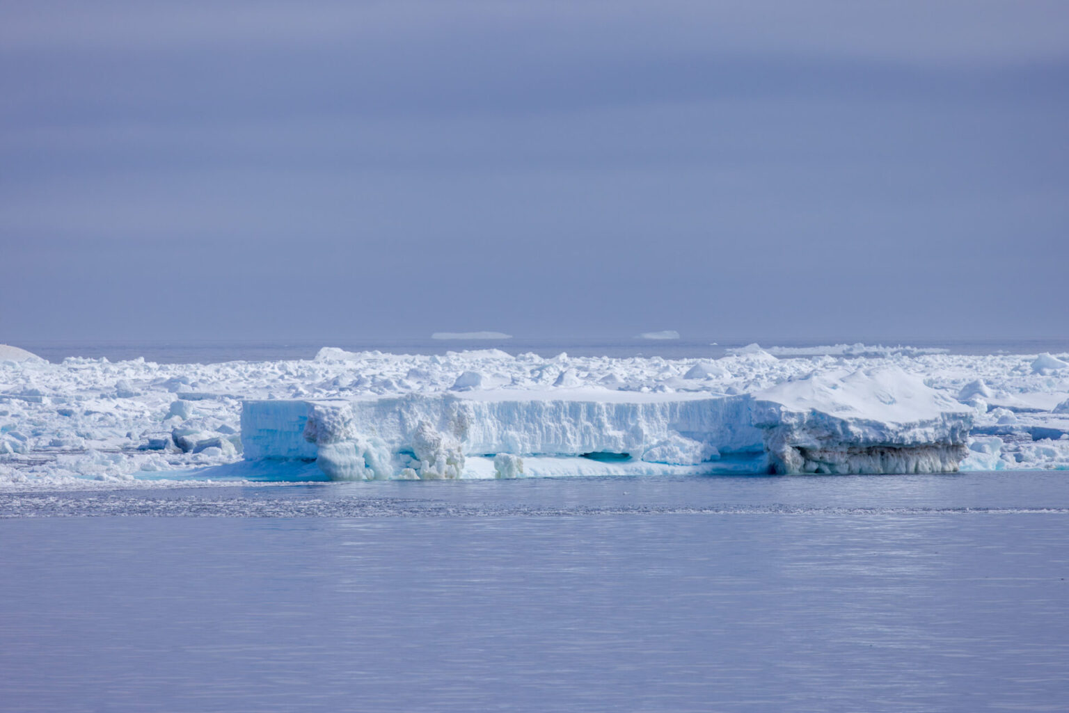 Pack Ice in the Bransfield Strait
