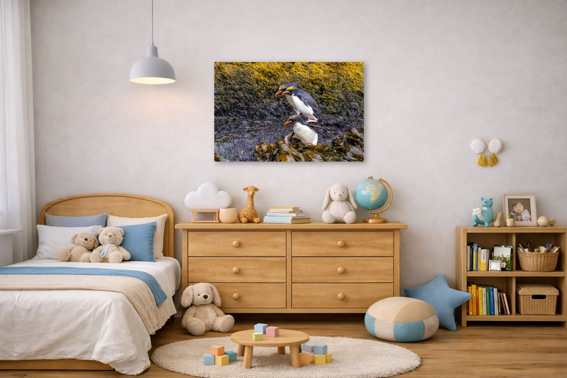 Macaroni Surfing Wall Display