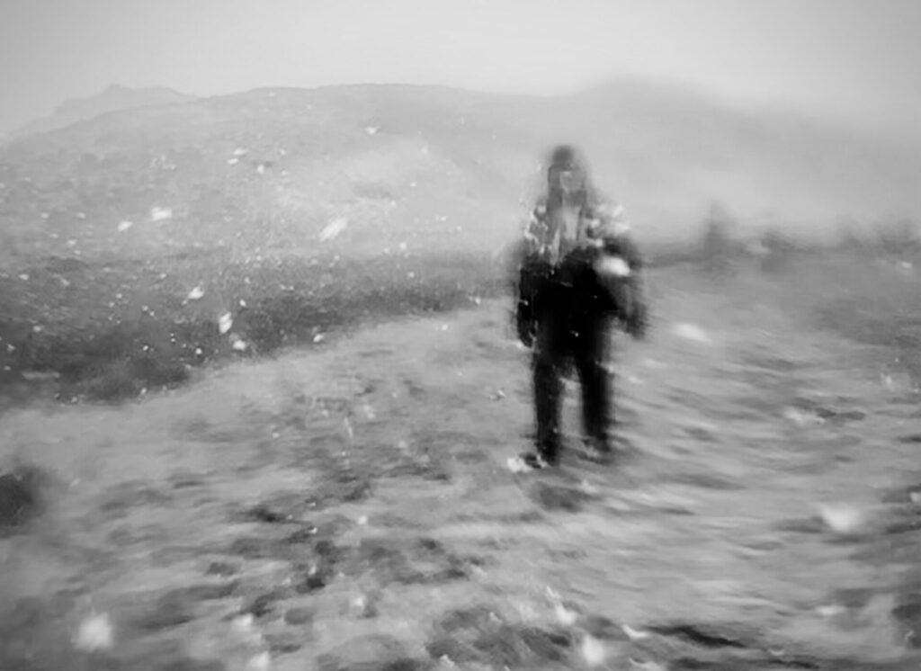 Walking into Stromness